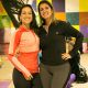 A blogueira Nathalia Soares e Michele Santos