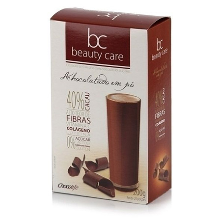 Achocolatado em pó Beauty Care, Chocolife, R$ 55 (200 g)