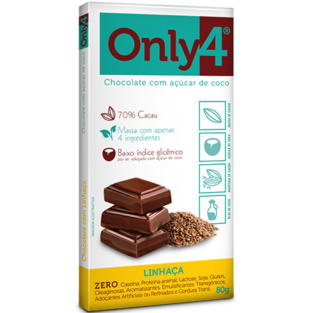 Chocolate Ony4, Genevy, R$ 15,90 (barra de 80 g)