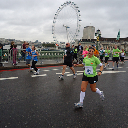 Meia maratona de Londres, em 2011