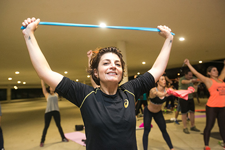 Nossa colunista Yara Achôa também foi conferir de perto a nova aula!