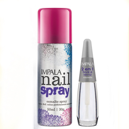 Esmalte em spray!