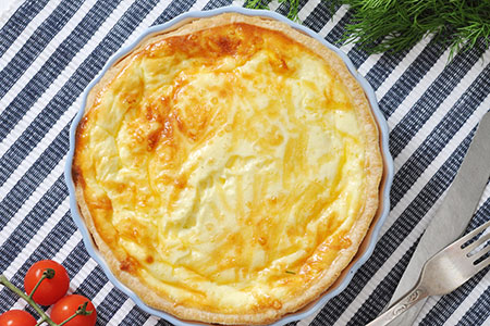 quiche fit de queijo