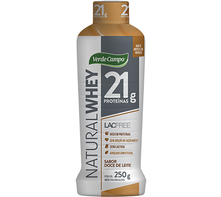 NATURAL WHEY - 21G DE PROTEINA - DOCE DE LEITE