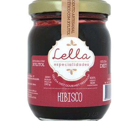 Geleia Diet Hibisco Lella Foods